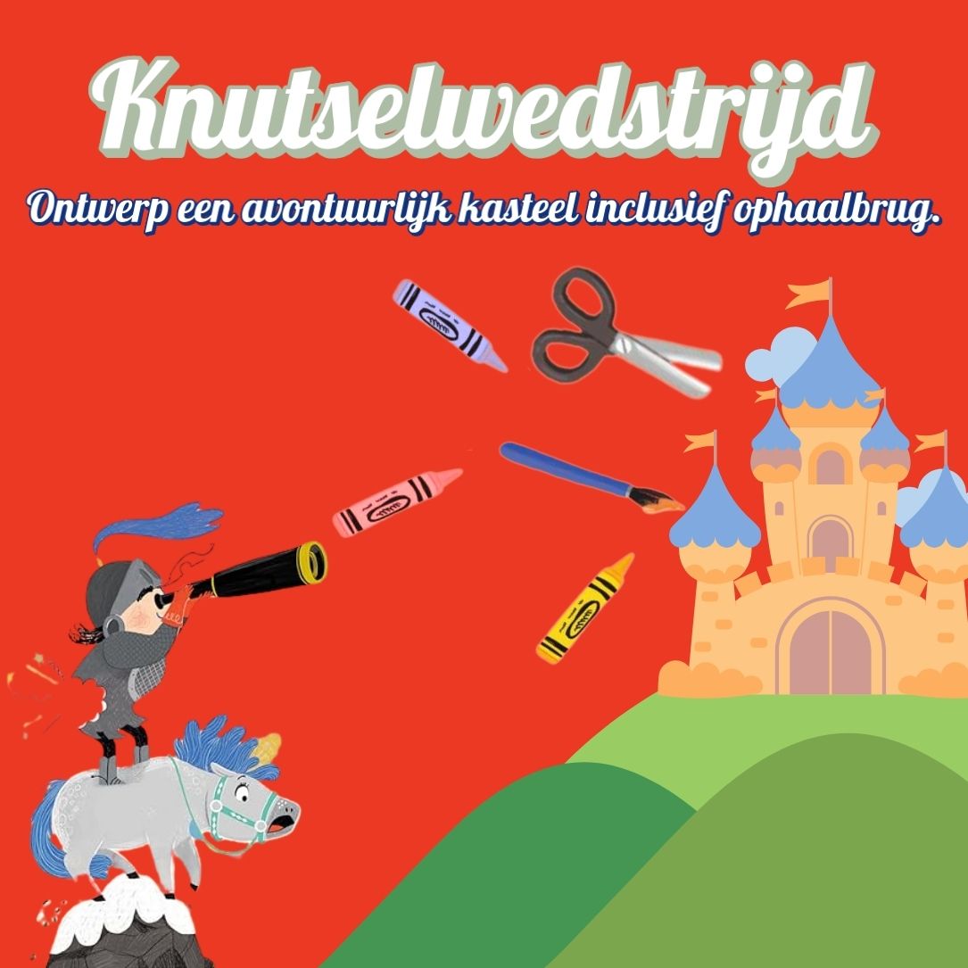 Knutselwedstrijd Ontwerp een kasteel