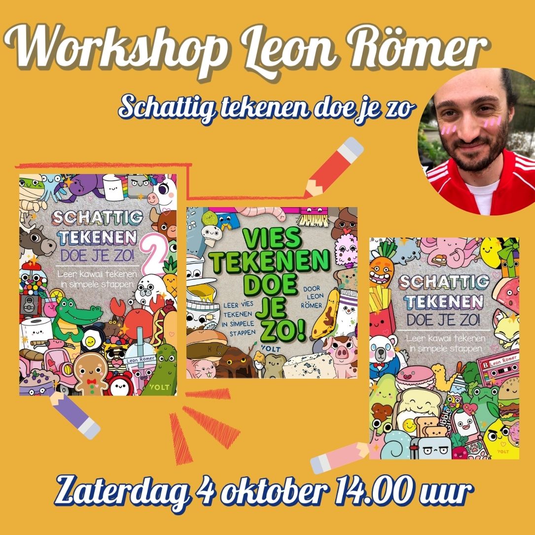 VOL! Workshop tekenen door Leon Römer