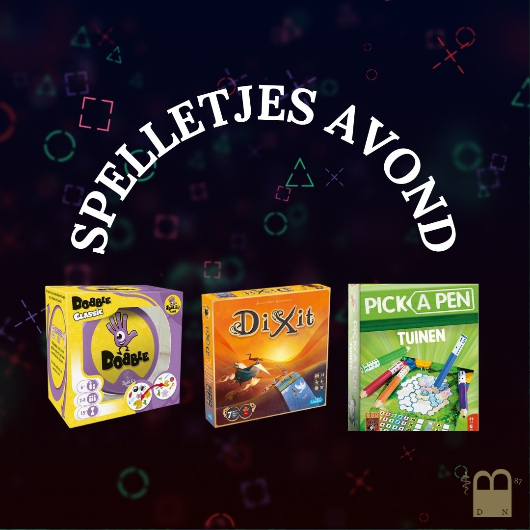 Spelletjesavond bij Boekhandel Daan Nijman
